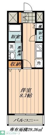Castle Hills 柳ヶ瀬の物件間取画像